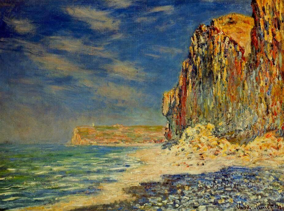 Cliff near Fecamp Claude Monet Oil Paintings